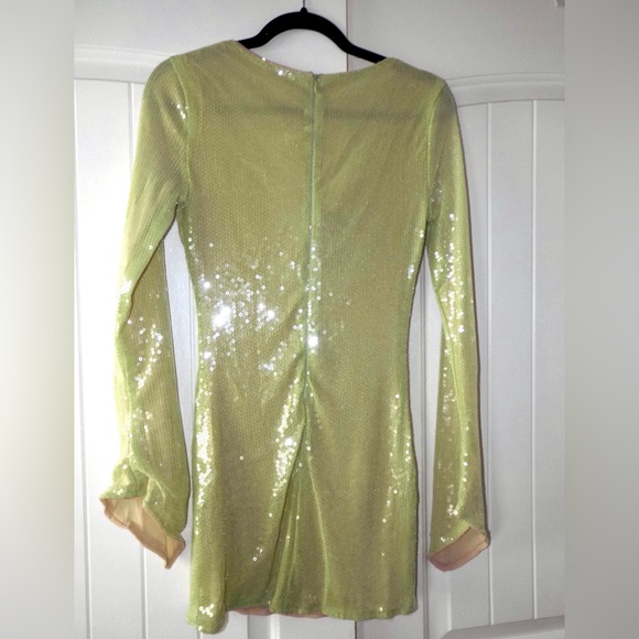 Shein light green dress - Picture 2 of 2